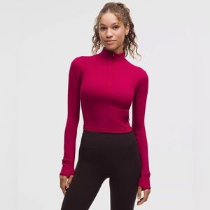 It's Rulu Ribbed Cropped Half Zip
Updated